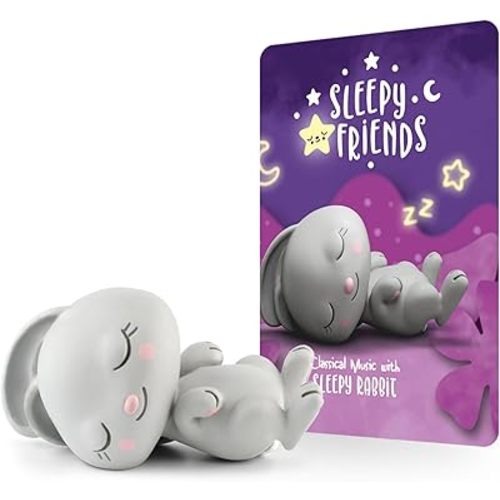 Tonies Sleepy Friends: Classical Music Audio Toy Figurine Featuring Sleepy Rabbit