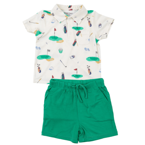Polo Shirt & Short Set, Golf