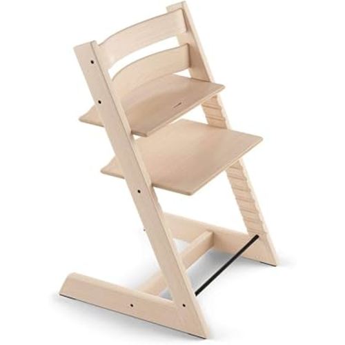 Tripp Trapp Chair from Stokke, Natural - Adjustable, Convertible Chair for Toddlers, Children & Adults - Convenient, Comfortable & Ergonomic - Classic Design