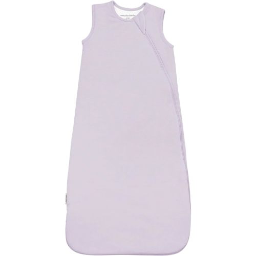 Sleep Sack 1.0 Tog - Rayon made from Bamboo Baby Sleeping Bag, Wearable Blanket, Unisex - French Lavender