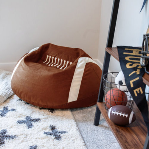 Comfort Research Big Joe Sports Ball Bean Bag Chair, Soft Polyester, 2.5 Feet | Wayfair