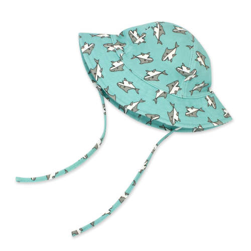 Baby Sharks Organic Cotton Sun Hat – Zutano