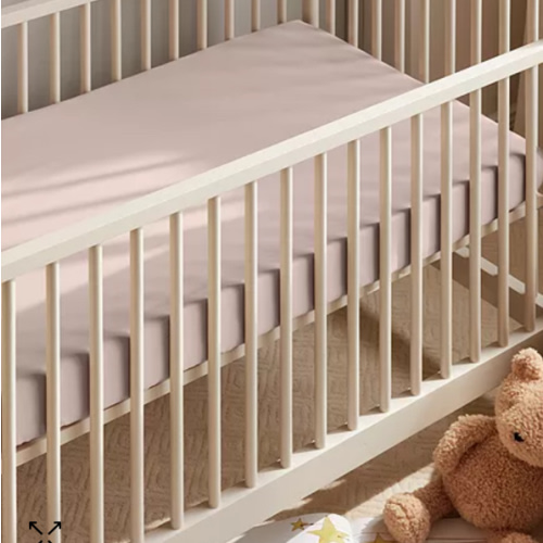 Signature Organic Cotton Crib Fitted Sheet
