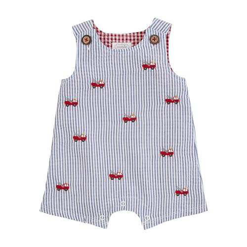 Mud Pie Unisex Baby Baby Boy Firetruck Jonjon;