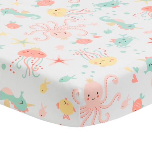 Bedtime Originals Baby Fitted Crib Sheet