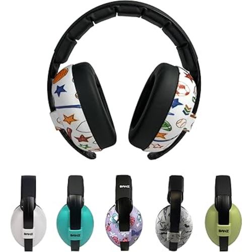 BANZ Bubzee Baby Ear Defenders 0-36 Months, Noise Cancelling Headphones for Kids