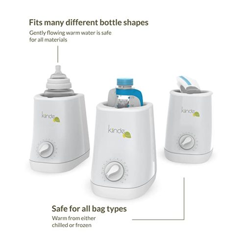 Kiinde Kozii Baby Bottle Warmer and Breast Milk Warmer for Warming Breast Milk, Infant Formula and Baby Food