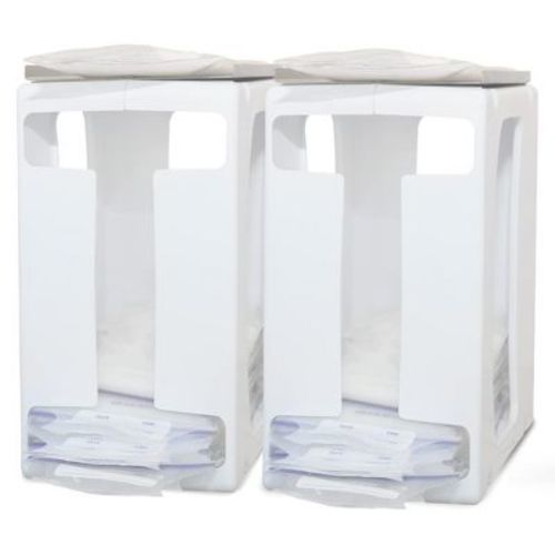 Nurse And Nourish 2 Pack Breast Milk Storage Tower - Organizer For Milk Freezer Bags - Breast Milk Storing Containers For Up To 120oz Milk