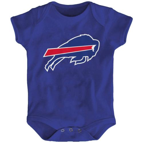 Newborn Buffalo Bills Royal Team Logo Bodysuit