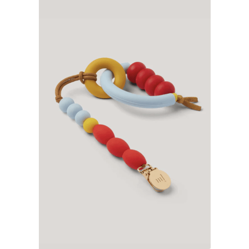Primary Arch Ring Teether + Clip Set