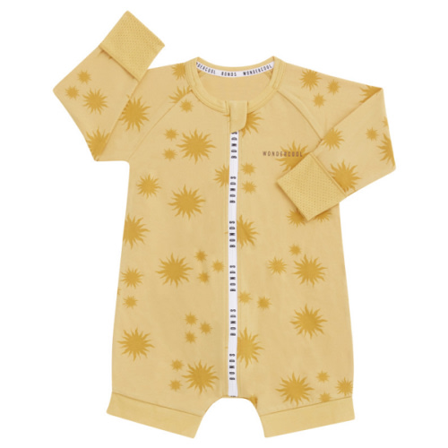 Bonds Wondercool Short Leg Wondersuit | Caramel Sunshine