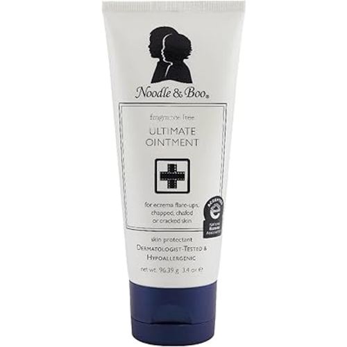 Noodle & Boo Ultimate Ointment for Babies – Multi-Purpose Skin Protectant for Eczema, Dry Skin, and Minor Irritations – Pediatrician-Tested, Gentle for Sensitive Skin