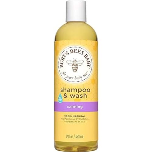 Burt's Bees Baby Shampoo & Wash, Calming, 12 Ounces (Packaging May Vary)