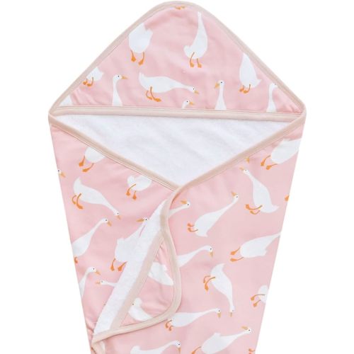 Copper Pearl Hooded Bath Towels Premium Knit/Terry Cloth Baby Towels with Hood, Pockets, and Cool Designs - Great to Gift and Make Bath Time Fun - Baby Bath Towel, Goosie