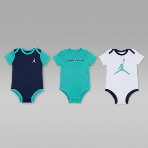Jordan Brooklyn Essentials Baby (0-9M) Bodysuits (3-Pack)