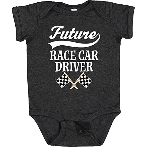 inktastic Future Race Car Driver Racing Baby Bodysuit