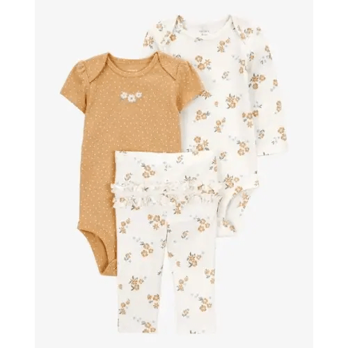 Baby 3-Piece Floral Little Character Set® - Carter's | Carter's