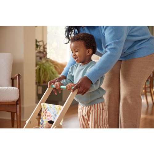 The Buddy Stroller | Wooden Toy Stroller & Walker | Lovevery