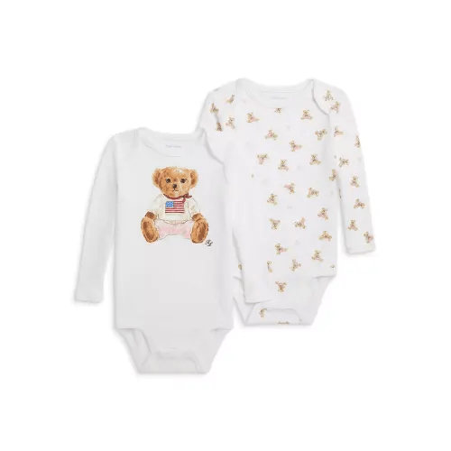 Polo  Polo Bear Cotton Bodysuit - Baby, Pack of 2 - 6M