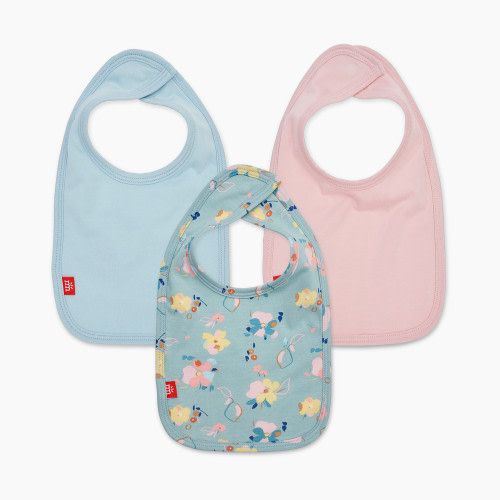 Magnetic Me Modal 3 Pack Bibs - Notting Hill, One Size