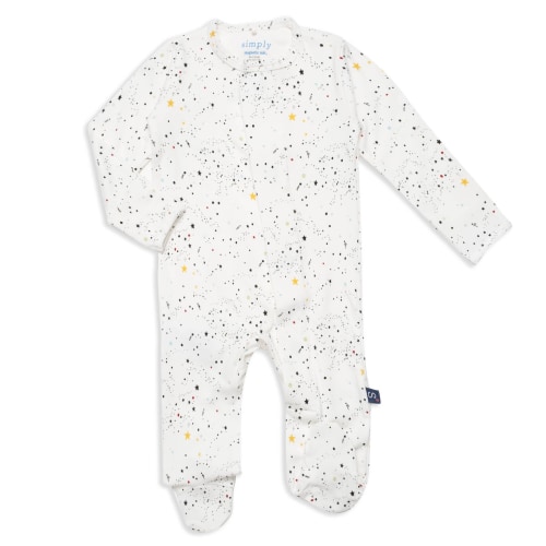 stardust CloudStretch™ magnetic footie; size: 3-6 months