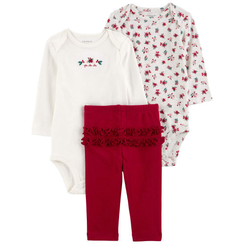 Baby 3-Piece Floral Little Character Set - Carter's | Carter's