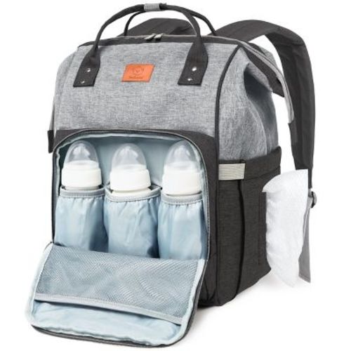 KeaBabies Original Diaper Bag Backpack, Multi Functional, Water-resistant, Large Baby Bags for Girls, Boys