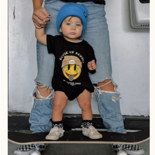 House Of Homies Baby Romper | Little Trouble