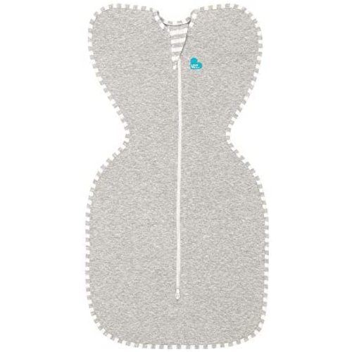 Love To Dream Swaddle UP, Gray, Medium, 13-18.5 lbs., Dramatically better sleep, Allow baby to sleep in their preferred arms up position for self-soothing, snug fit calms startle reflex