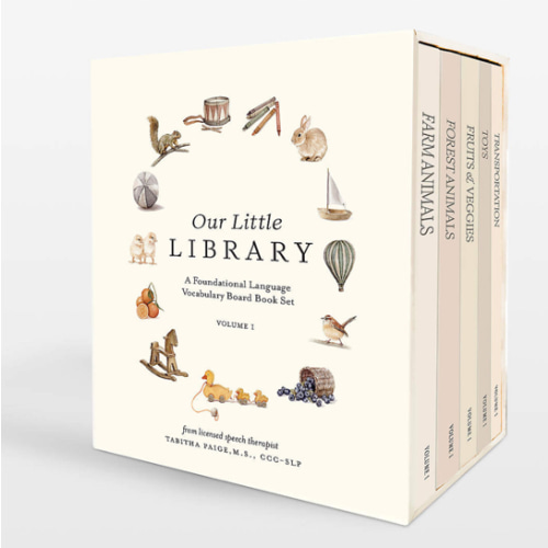 Our Little Library Baby Board Book Box Set by Tabitha Paige