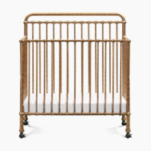 Namesake Winston 4-in-1 Convertible Mini Crib - Vintage Gold