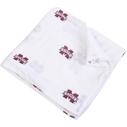 Mississippi State University Infant Muslin Swaddle Blanket 47x47in
