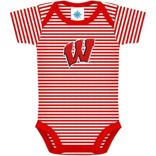 Creative Knitwear College Baby NCAA Infant Striped Bodysuit