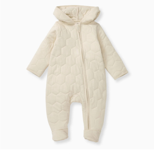 Organic Cotton Honeycomb Quilted Bunting – Burt's Bees Baby