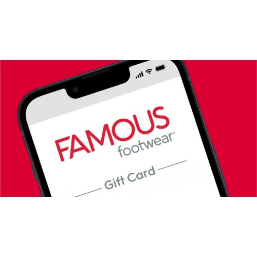 Gift Cards, Famous Footwear