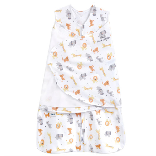 Jungle Print Cotton Swaddle | HALO