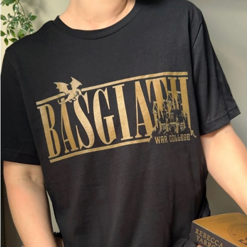 Basgiath War College Location T-Shirt | Fourth Wing Merch – Caffeineandcurses