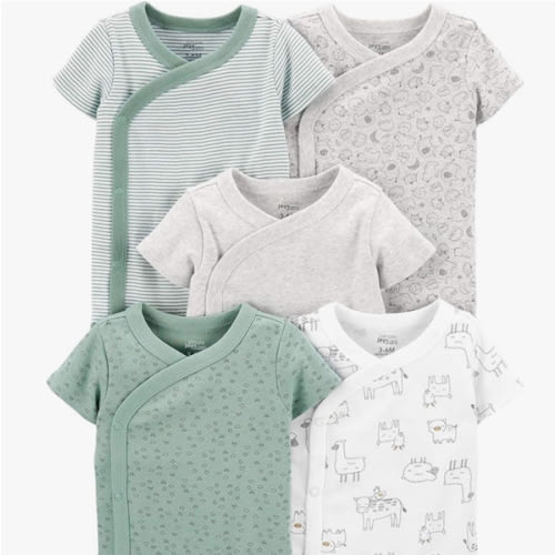 Simple Joys by Carter's unisex-baby 5-pack Side Snap Short-sleeve Bodysuit