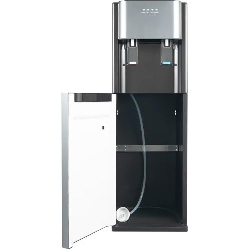 Bottom Loading Water Dispenser for 5 Gallon Bottles - Hot & Cold Water, Stainless Steel, Easy to Use for Home & Office