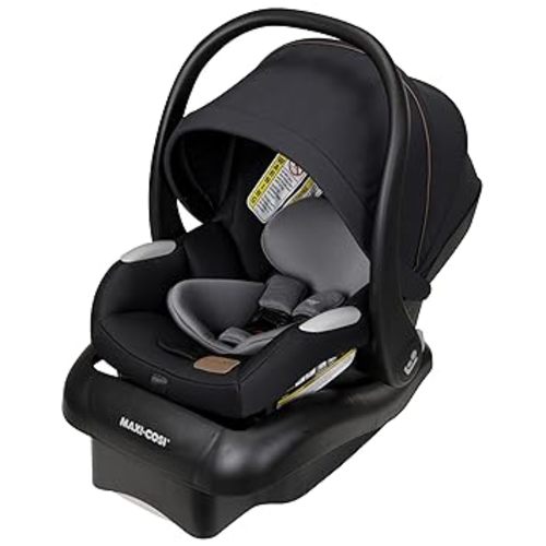 Maxi-Cosi Mico Luxe Infant Car Seat with Base, Rear Facing Car Seat For Babies, Baby Carseat 4-30 lbs, Baby Car Seats, Infant Car Seats, Midnight Glow