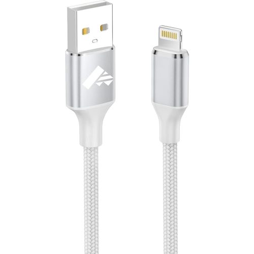 Aioneus Long iPhone Charger Cable 3M MFi Certified USB A to Lightning Cable Nylon Braided iPhone Cord Fast Charging for iPhone 14 13 12 11 Pro Max XR XS 10 8 7 Plus 6s 6 SE, iPad
