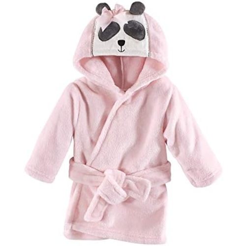 Hudson Baby Unisex Baby Plush Animal Face Bathrobe