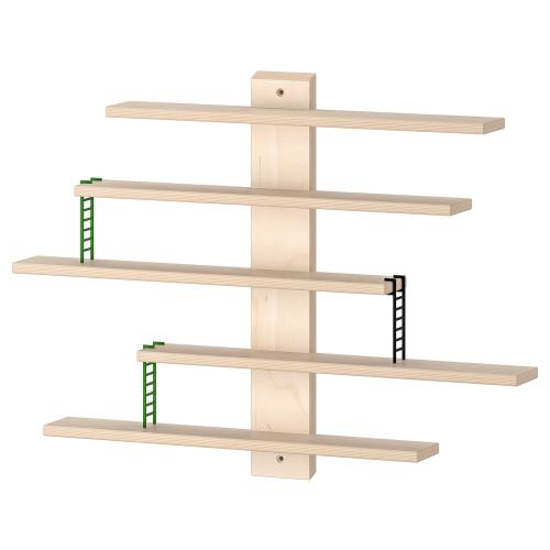 LUSTIGT Wall shelf 14 5/8x14 5/8 "