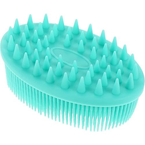 Silicone Body Bath Brush Cap Brush Soft Hair Massage Brush Hair Scalp Massager for Newborns Toddlers Kids Shower