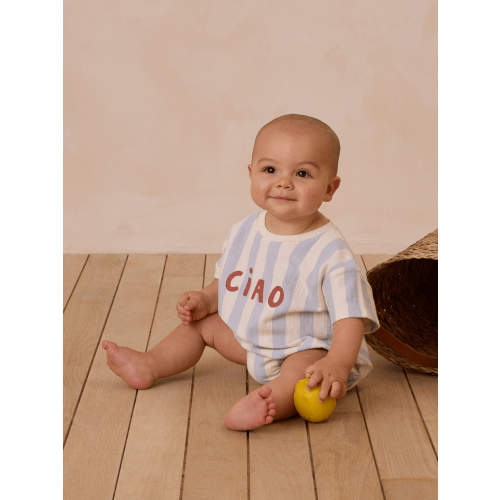 Rylee & Cru Relaxed Bubble Romper, Ciao