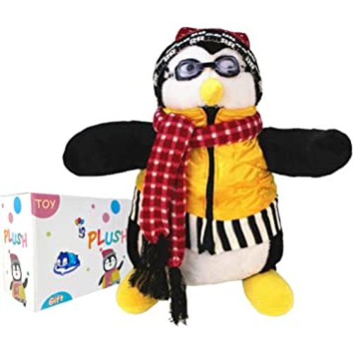 Penguin Hugsy Stuffed Plush, TV Penguin Joey's Friends HUGSY Plush Penguin Rachel Stuffed Doll Toy for Kids Birthday Gift