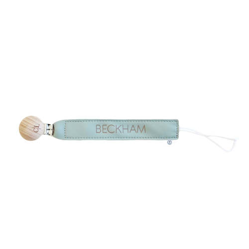 Personalized Leather Pacifier Clip | All Colors