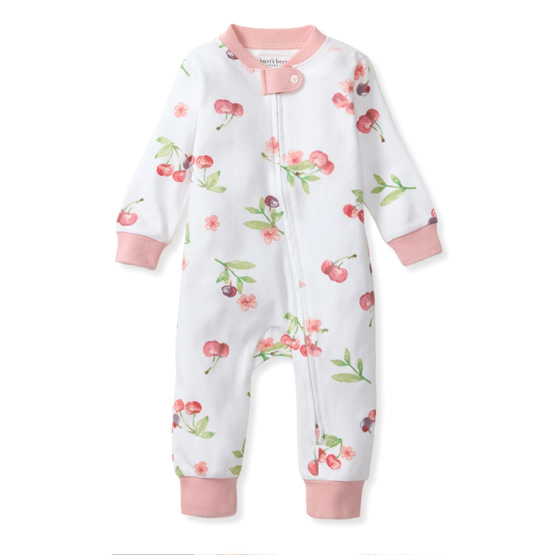 Cherries & Blossoms Organic Cotton Sleep & Play