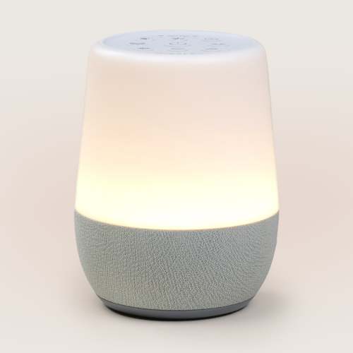 Duet White Noise Machine with Night Light and Wireless Speaker Sound Machine | Yogasleep