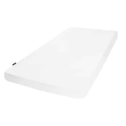 Clevamama Tencel Fitted Waterproof Mattress Protector Single - 90 x 190 x 35cm - White | Baby Bunting AU